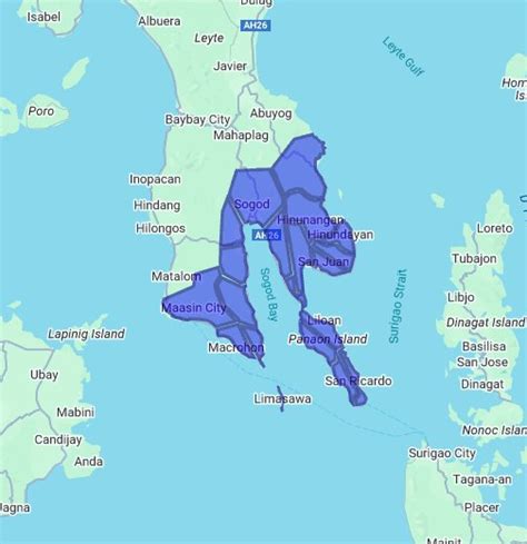 leyte map google|google maps leyte philippines.